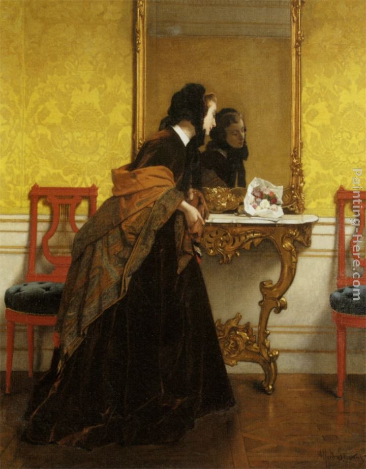 Alfred Stevens Le Bouquet